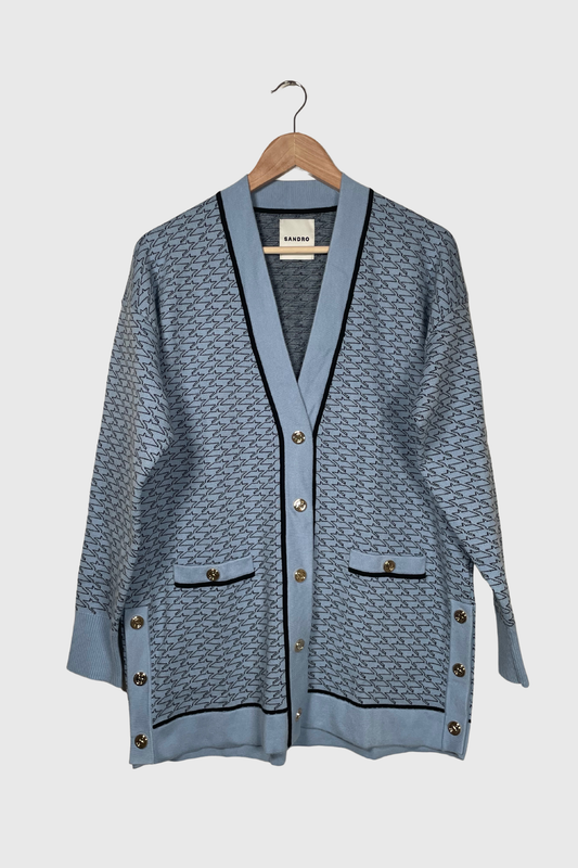 SANDRO Preston Cardigan | 40