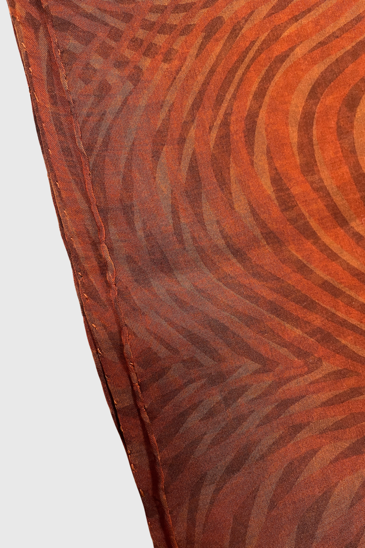 HERMÈS Seidentuch orange