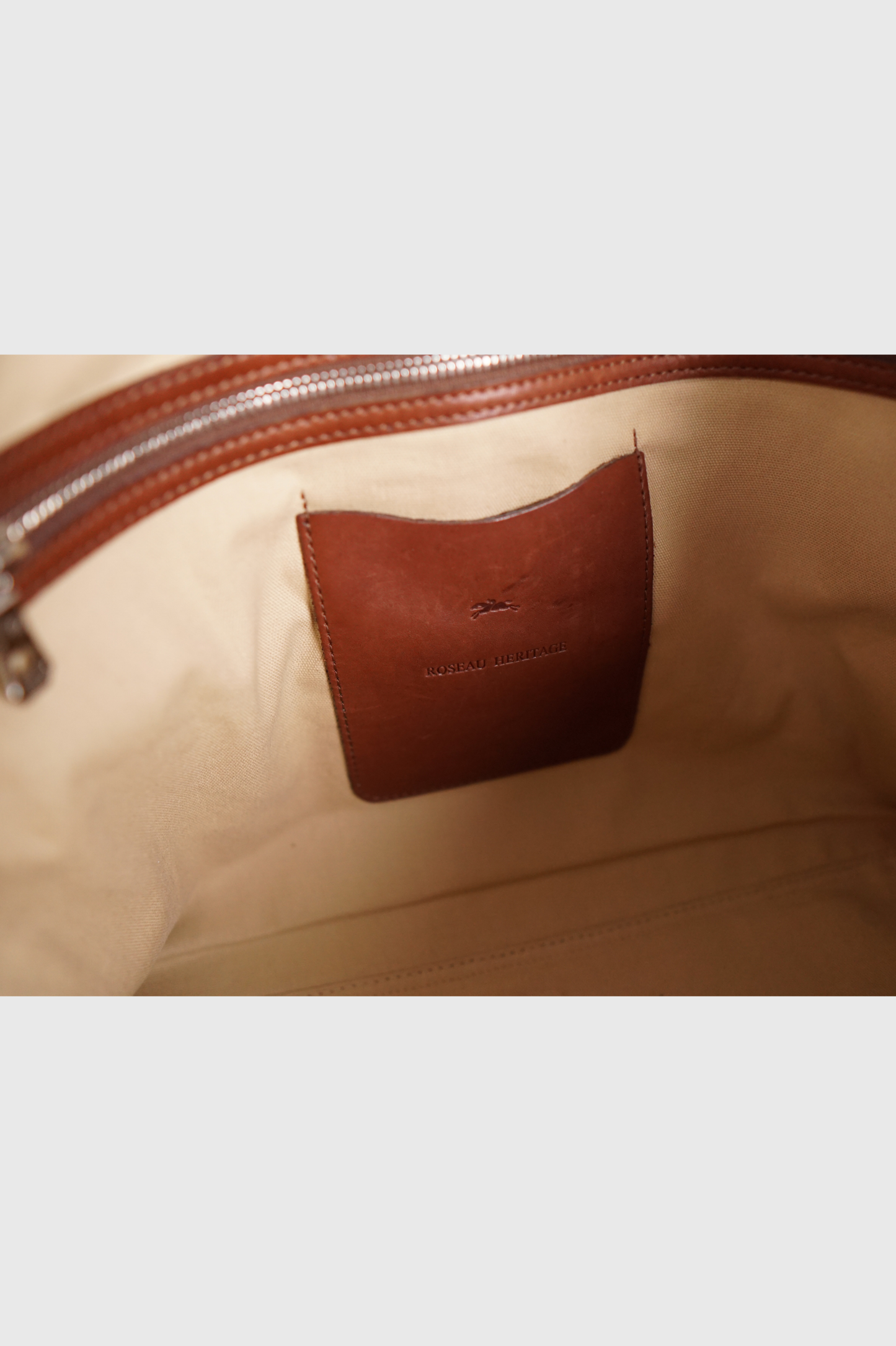 LONGCHAMP Heritage Roseau braun