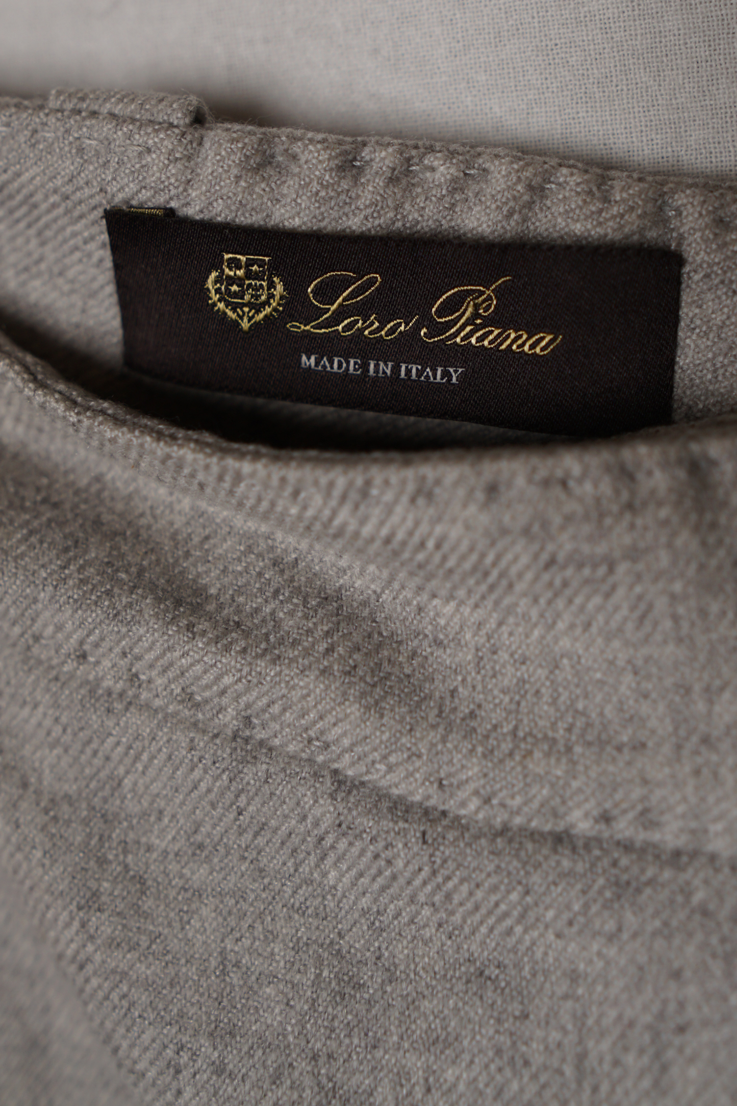 LORO PIANA Hose grau | 38