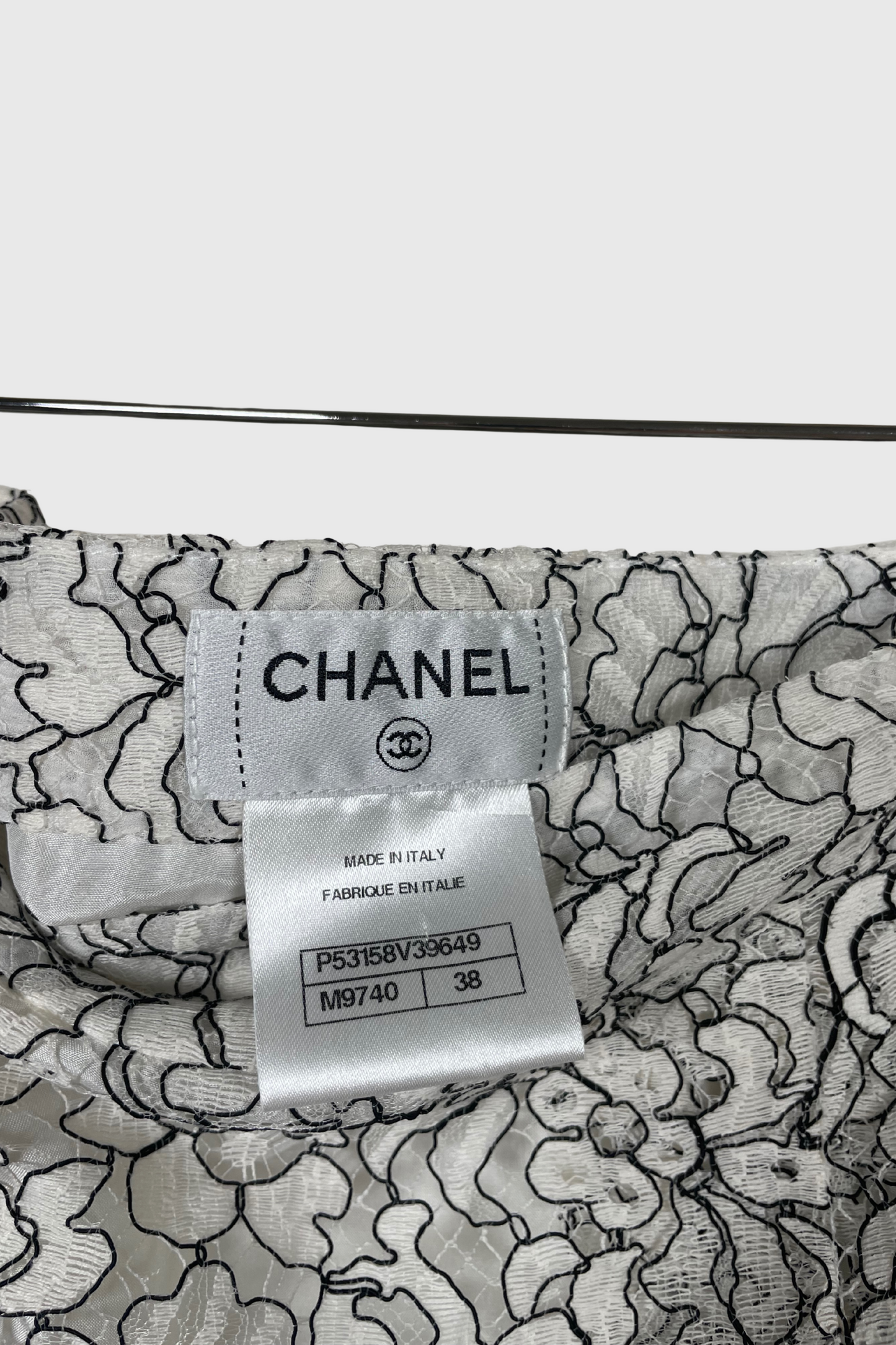 CHANEL Rock aus Spitze | 36