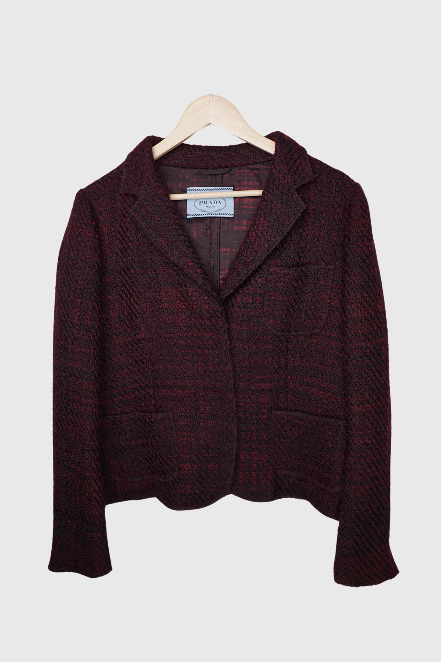 PRADA Bouclé Blazer | 40