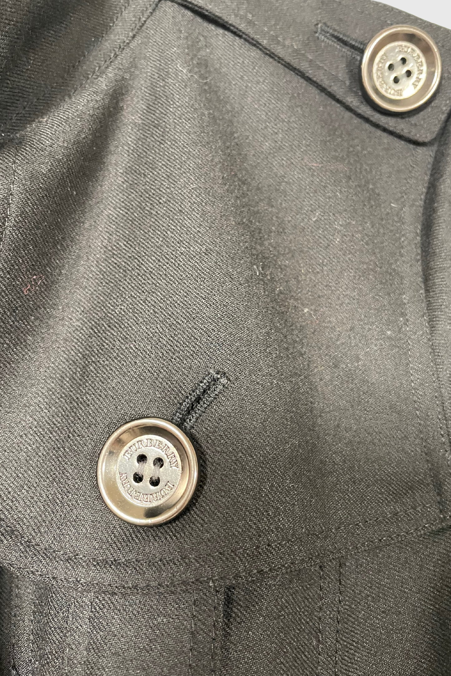 BURBERRY Trenchjacke schwarz | 34