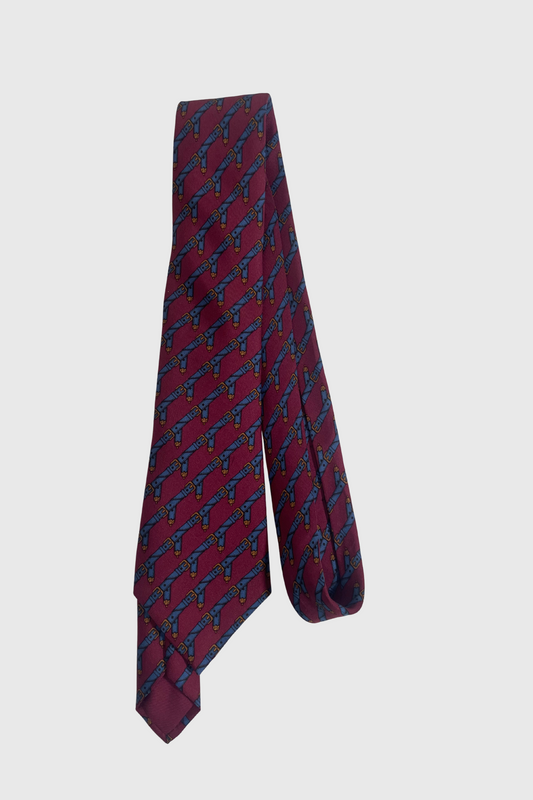 HERMÈS Krawatte Seide