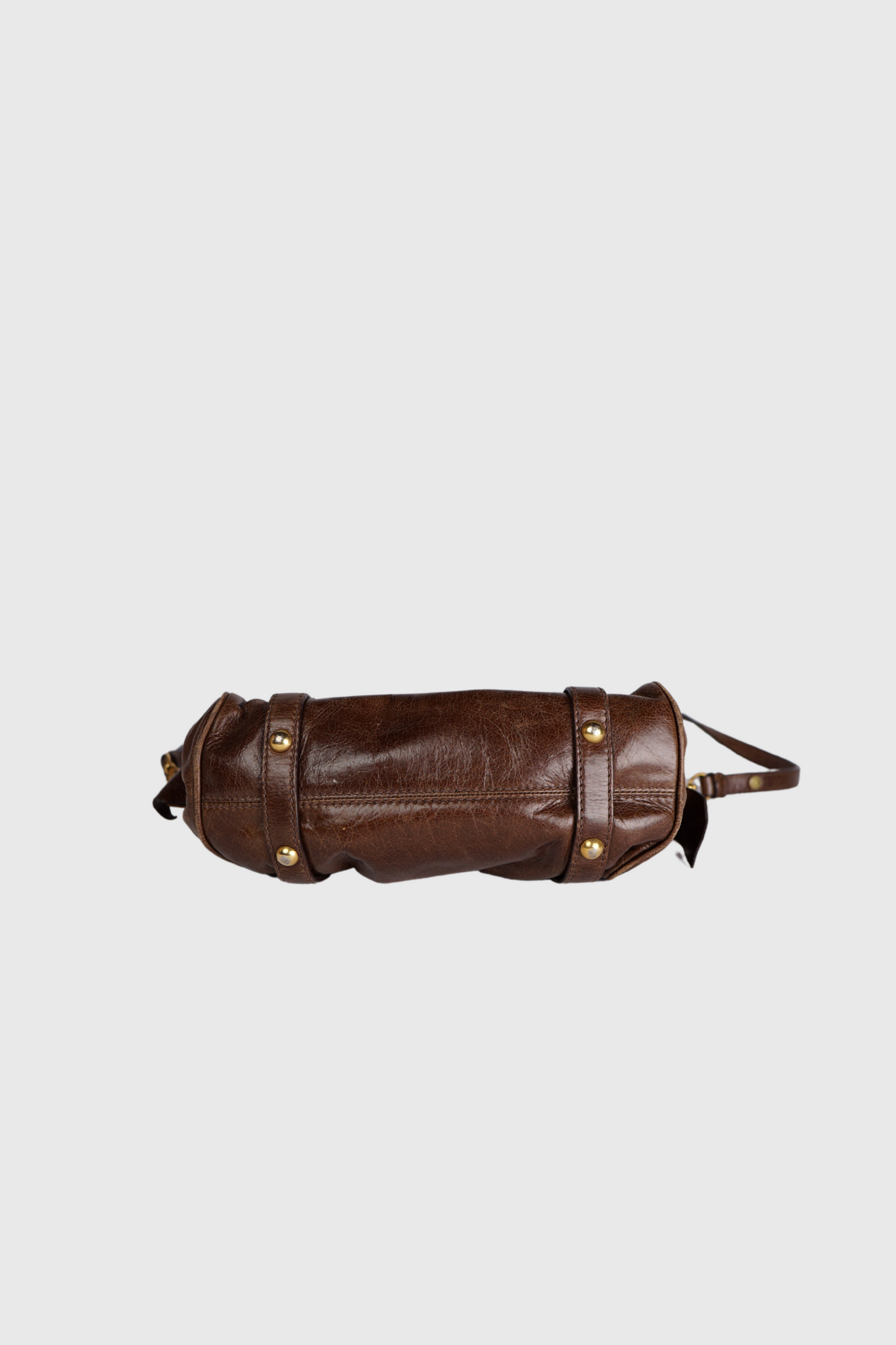 MIU MIU Vitello Lux Mini Bow Bag