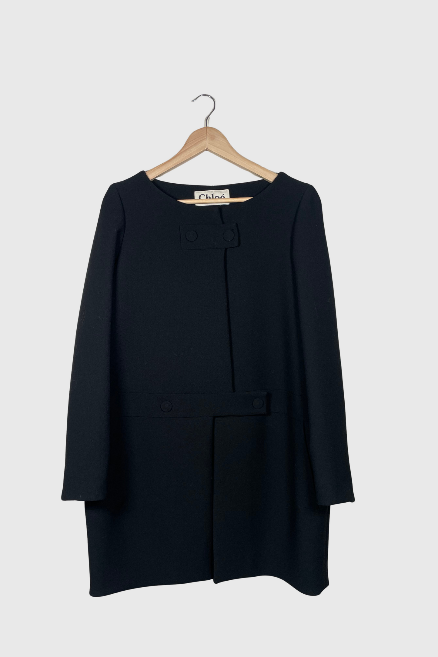 CHLOÉ Mantel schwarz | 36