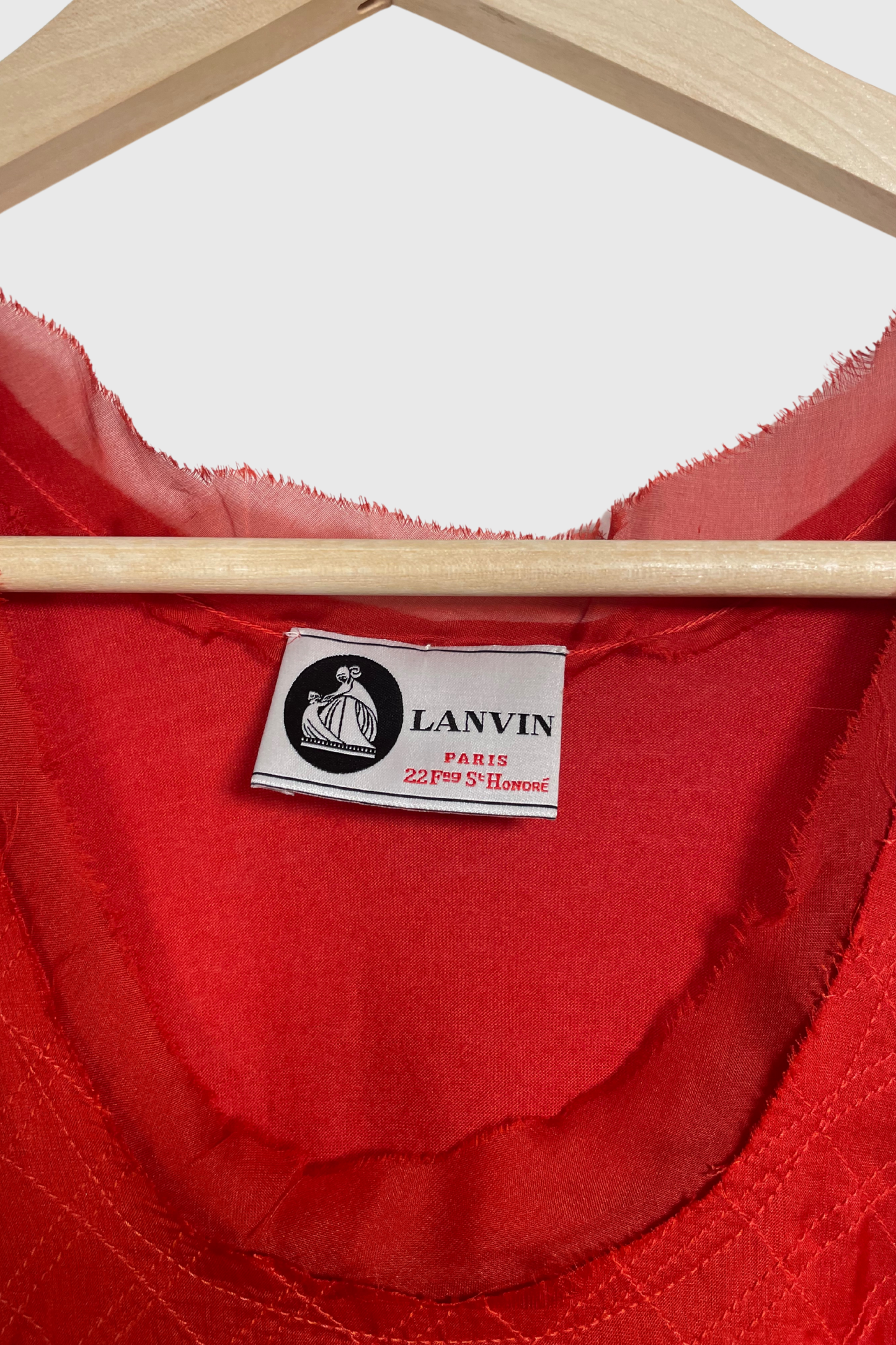 LANVIN Kleid rot | S