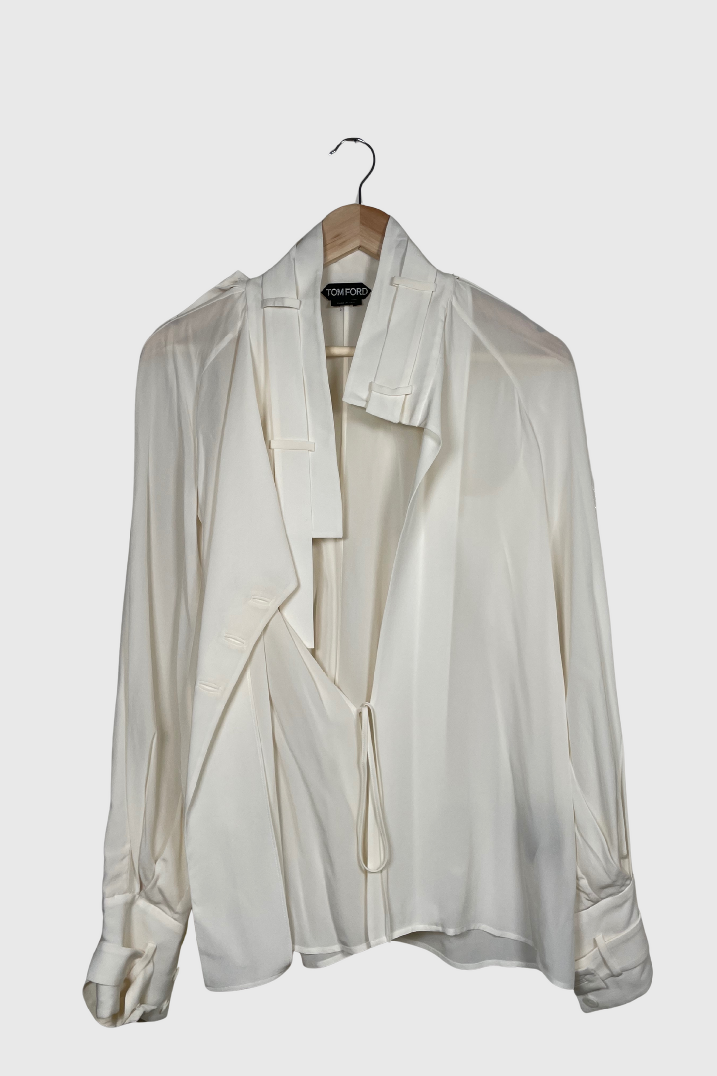 TOM FORD Seidenbluse ecru | 34