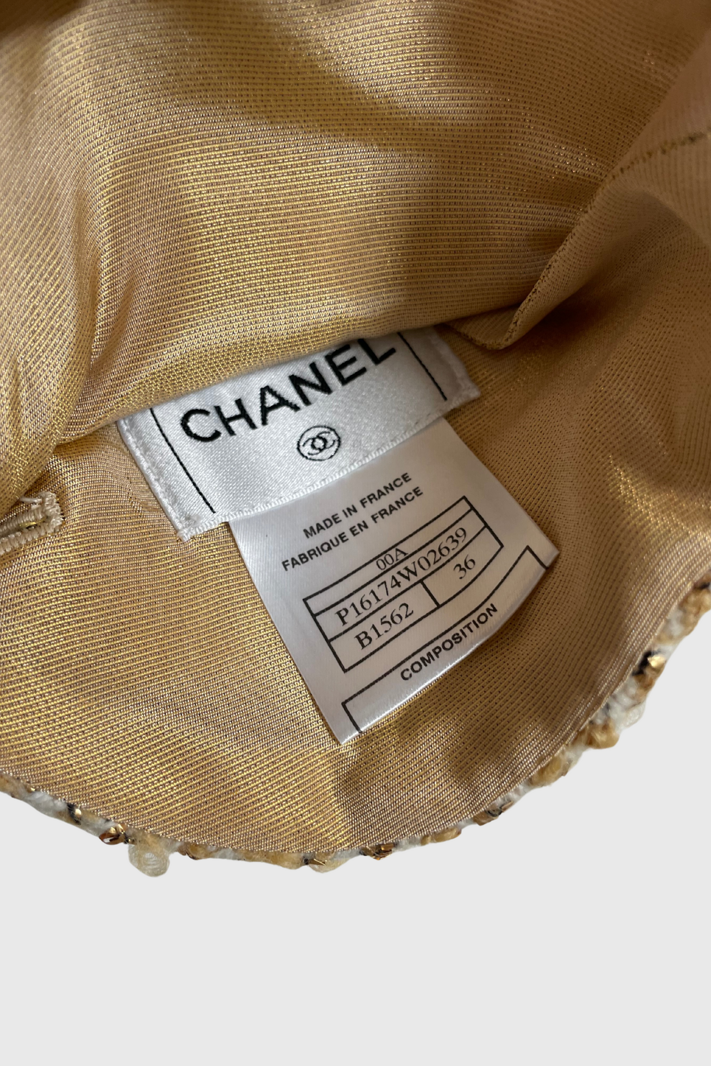CHANEL Tweed Stola Weste Herbst 2000 | 34
