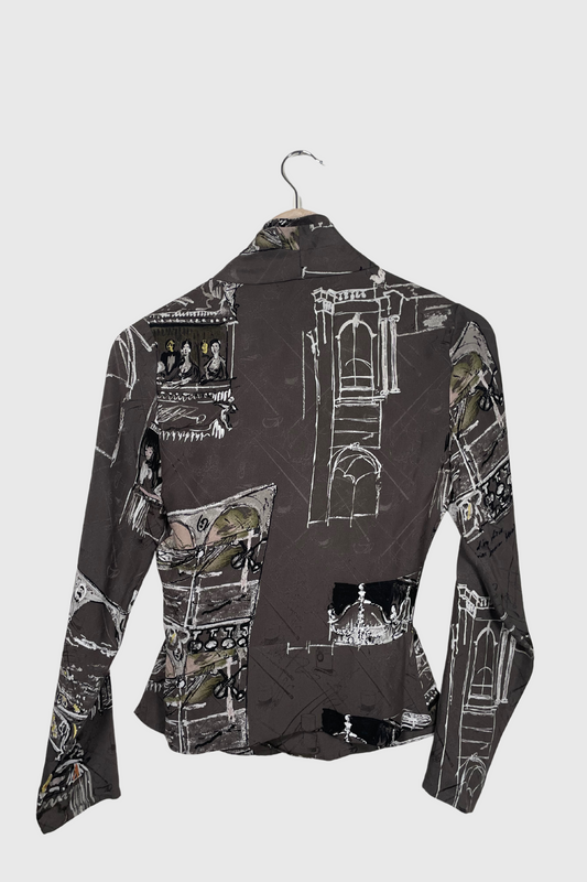 HERMÈS Seidenbluse Herbst - Winter 2006/2007