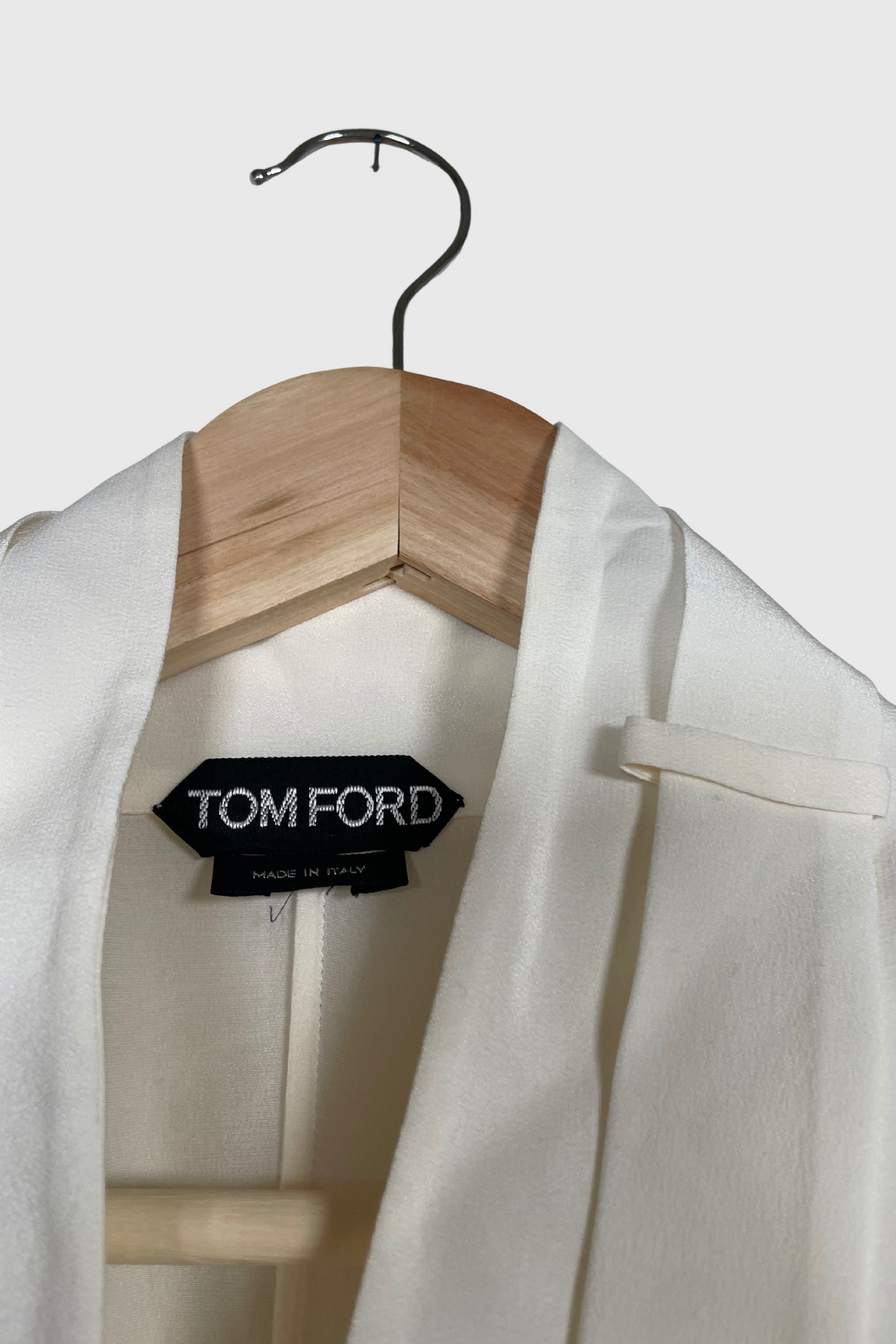 TOM FORD Seidenbluse ecru | 34
