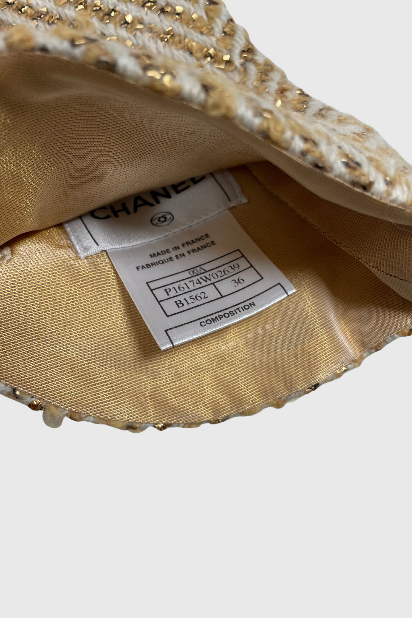 CHANEL Tweed Stola Weste Herbst 2000 | 34