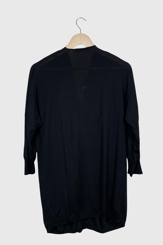 CHRISTIAN DIOR Pullover schwarz | S