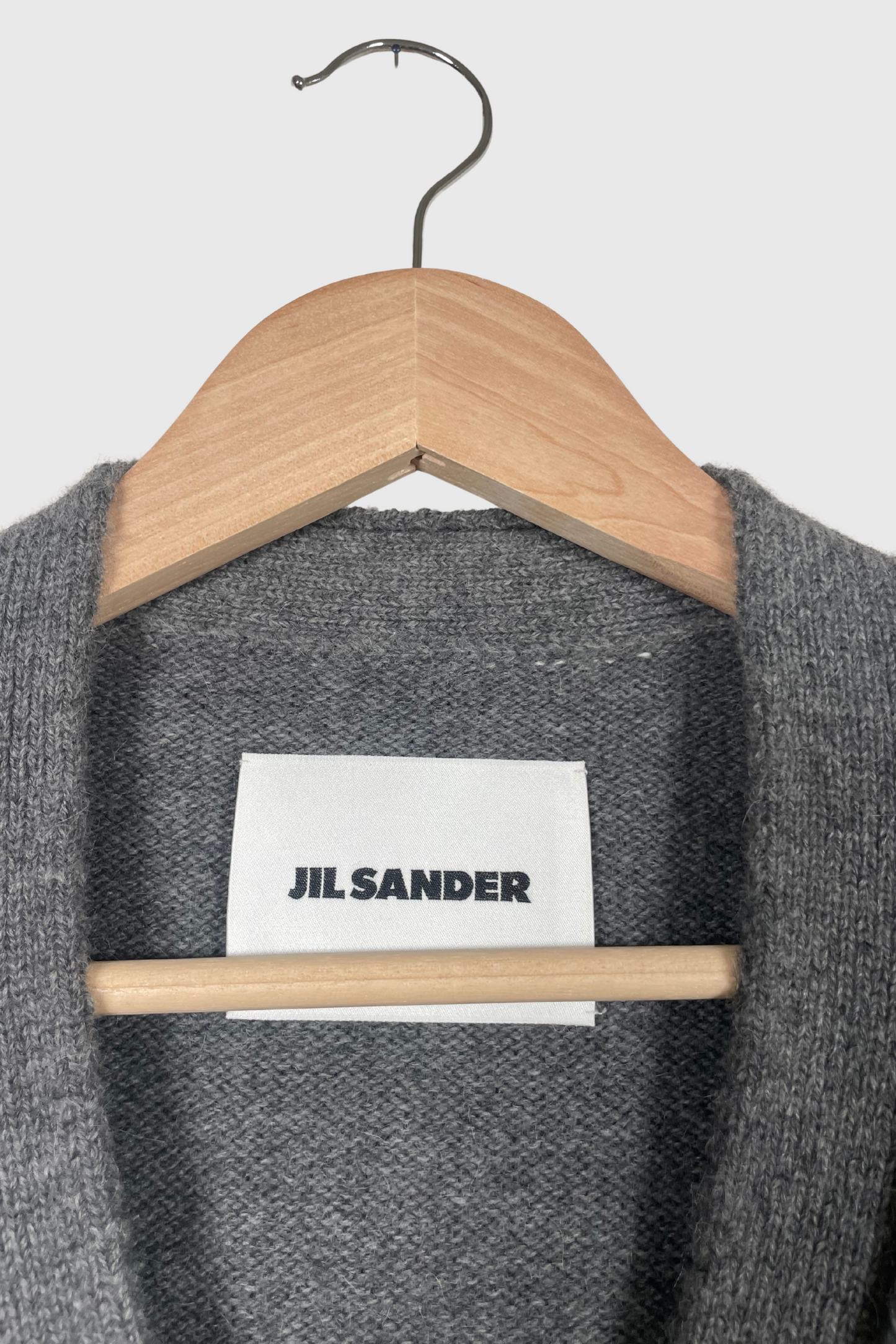 JIL SANDER Strickjacke grau | 36