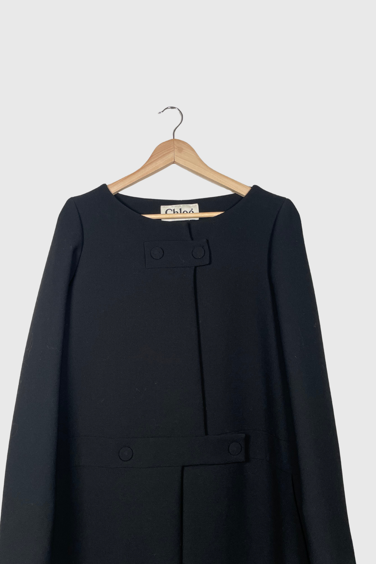 CHLOÉ Mantel schwarz | 36