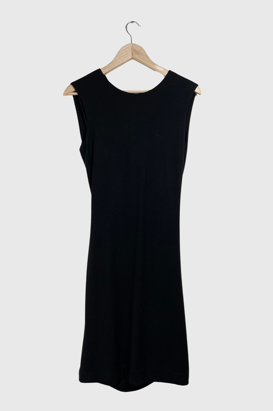 JIL SANDER Kleid schwarz | 38