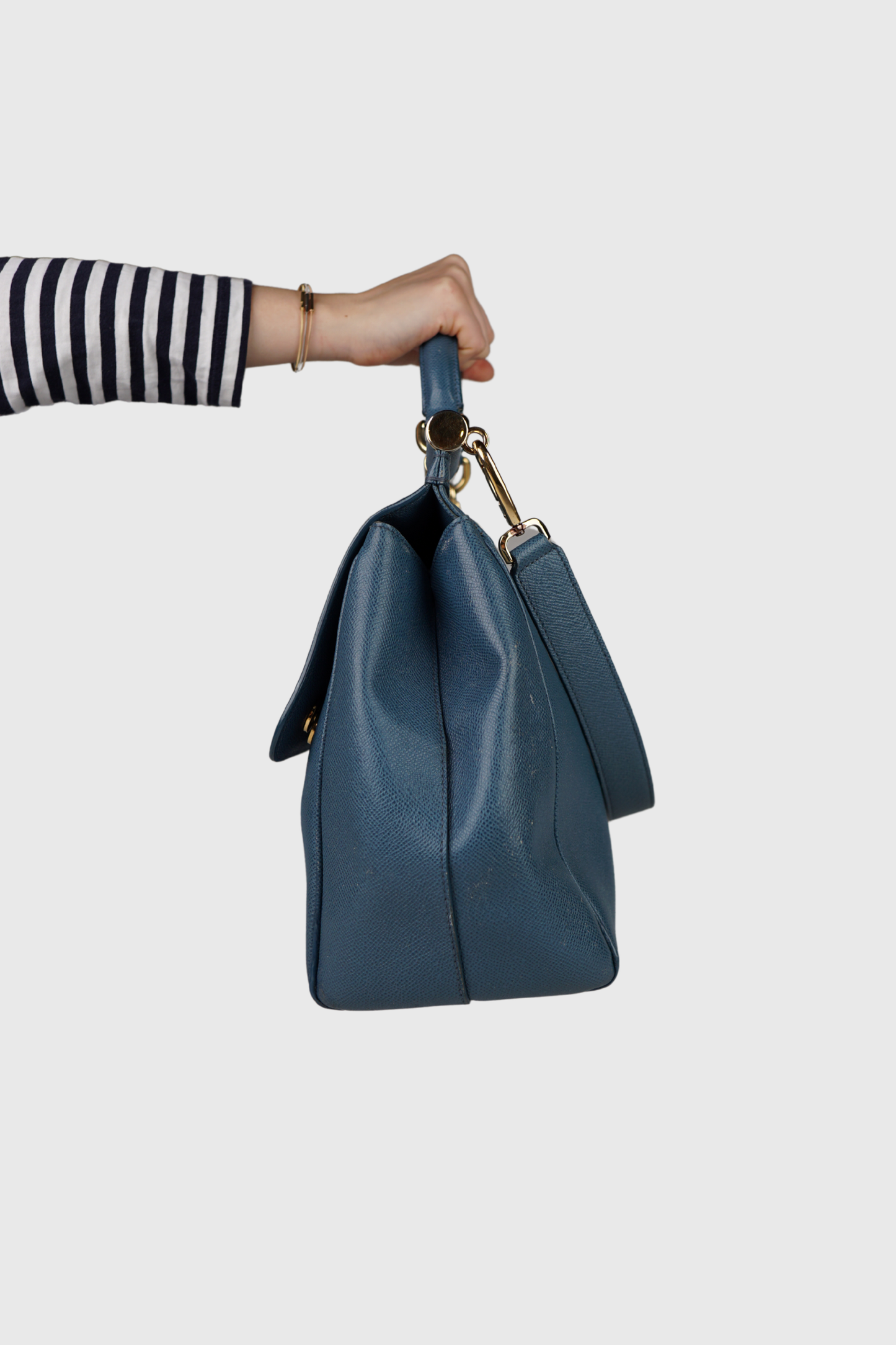 DOLCE & GABBANA Medium Sicily electric blue