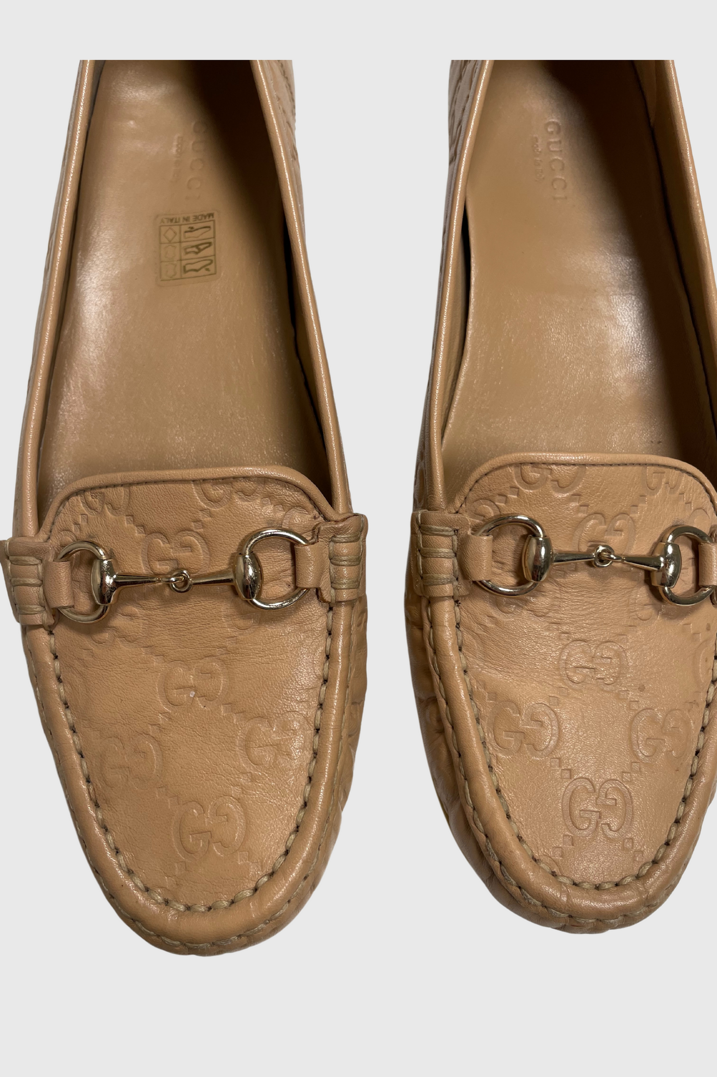 GUCCI Logo Loafer beige | 41