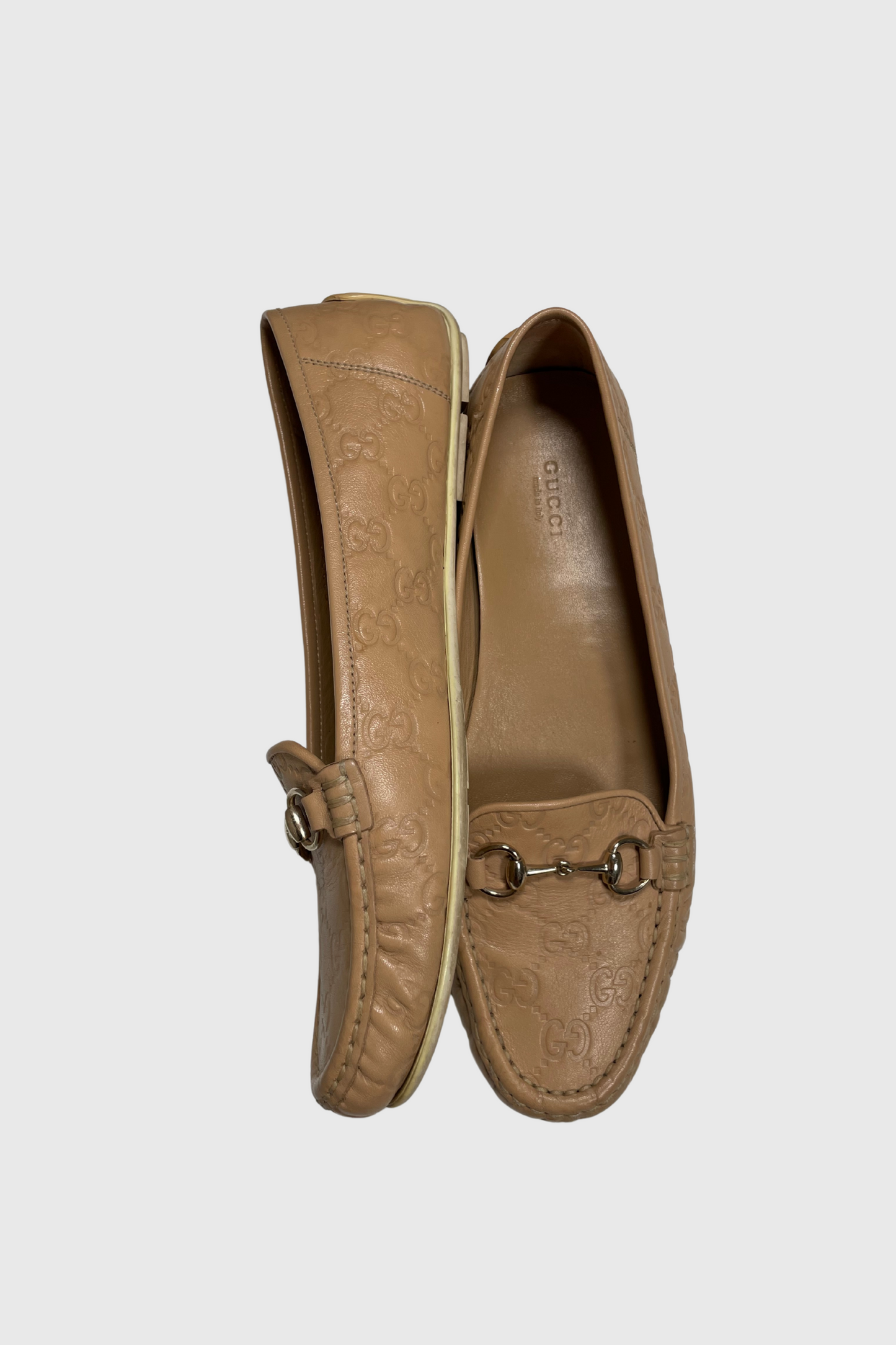 GUCCI Logo Loafer beige | 41