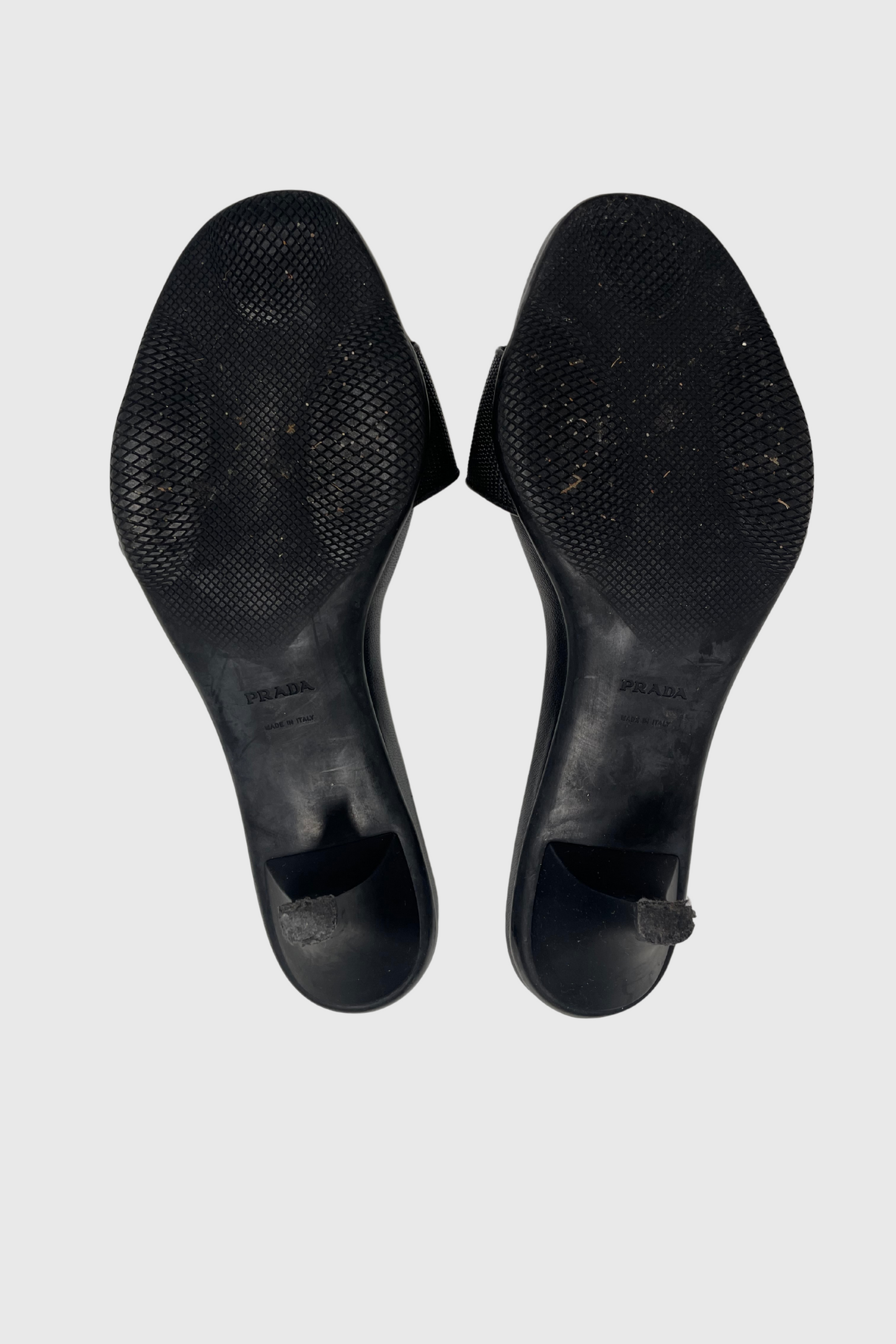 PRADA Pantoletten schwarz | 39