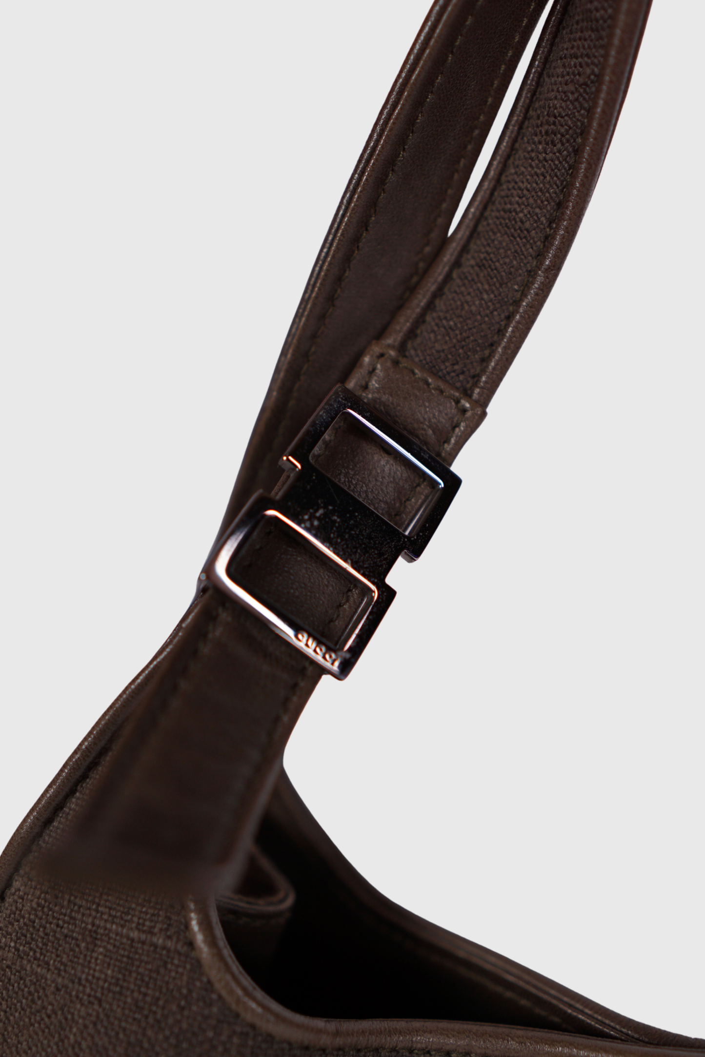 GUCCI Canvas Schultertasche