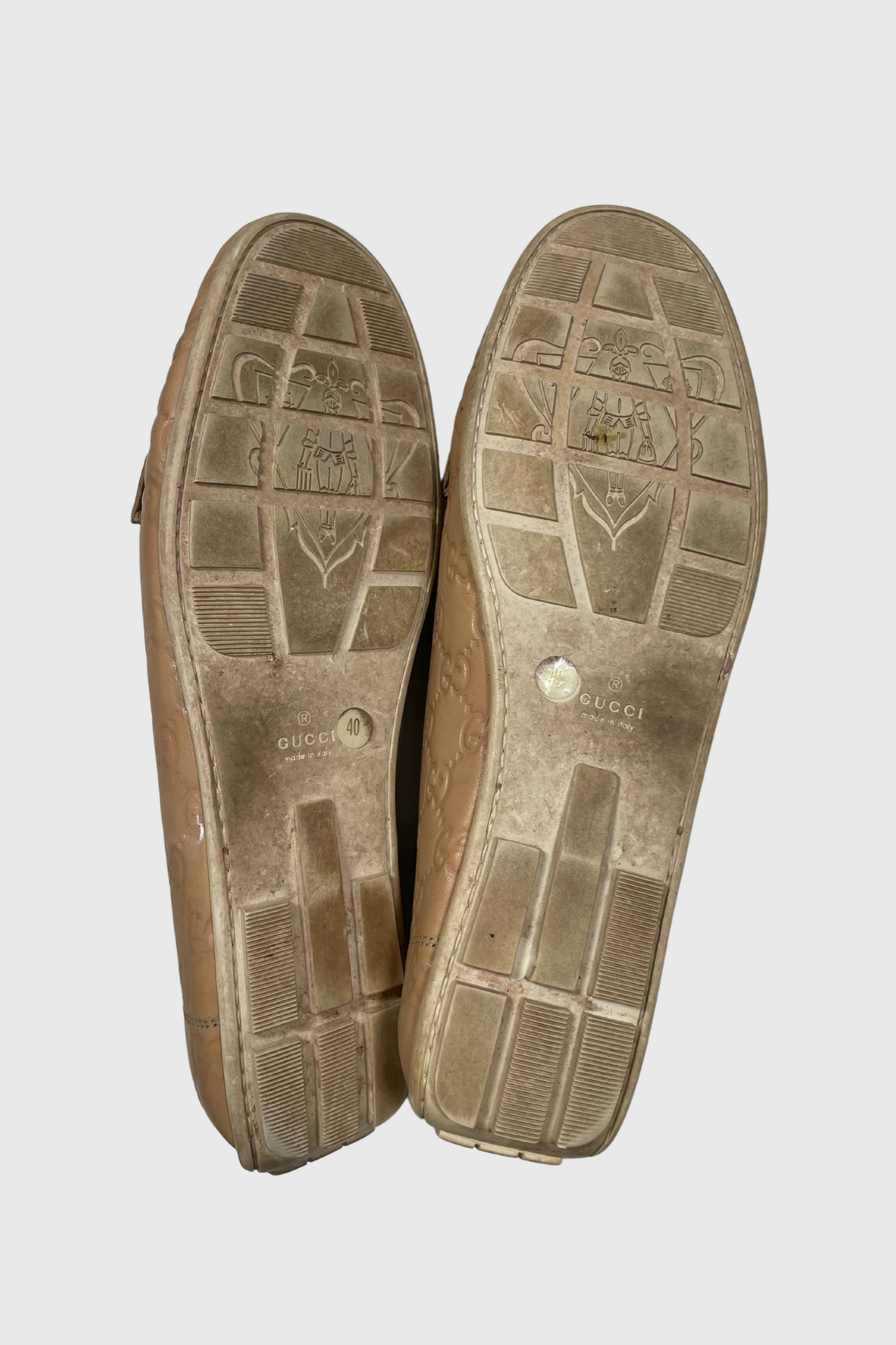 GUCCI Logo Loafer beige | 41