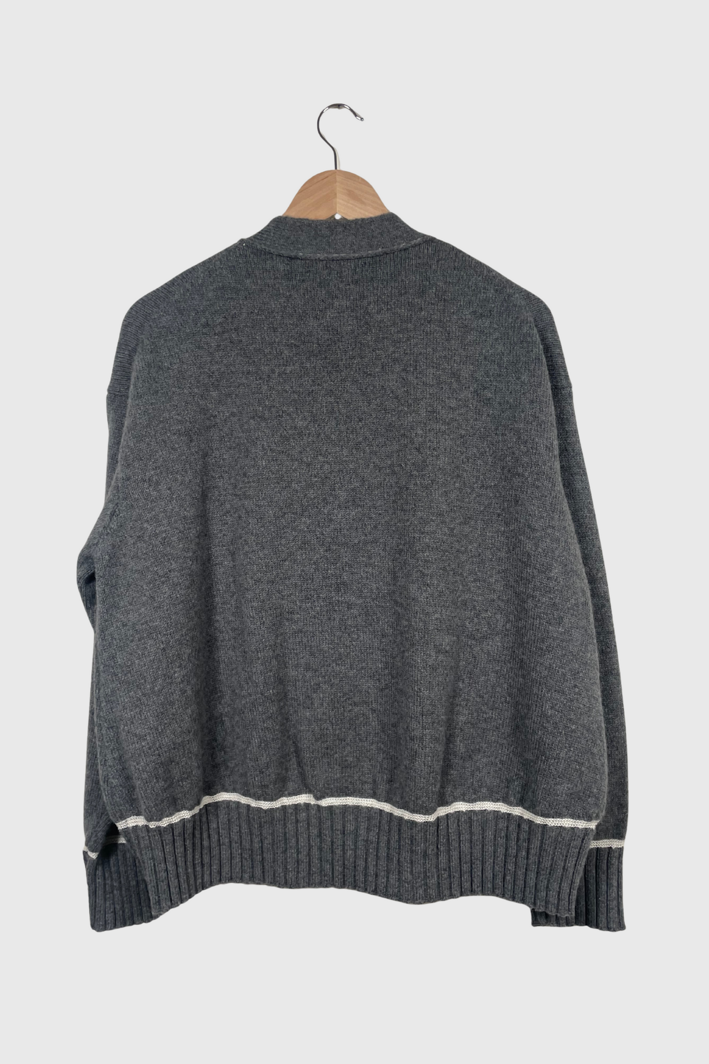 JIL SANDER Strickjacke grau | 36
