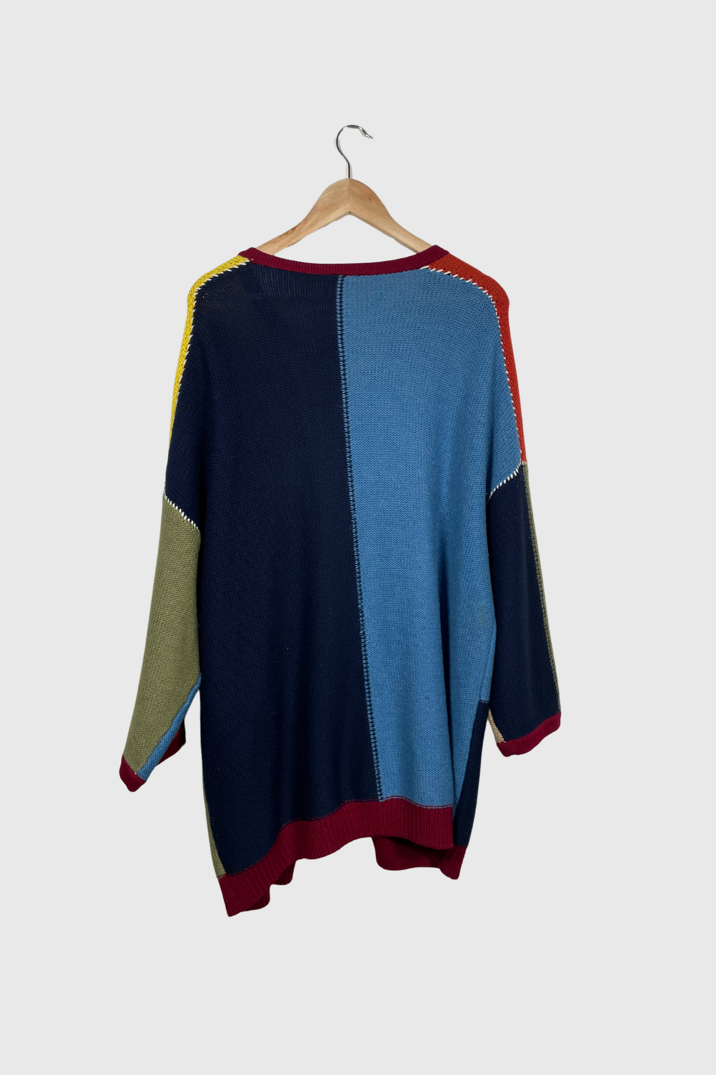 SEE BY CHLOÉ Patchwork Strickjacke | S