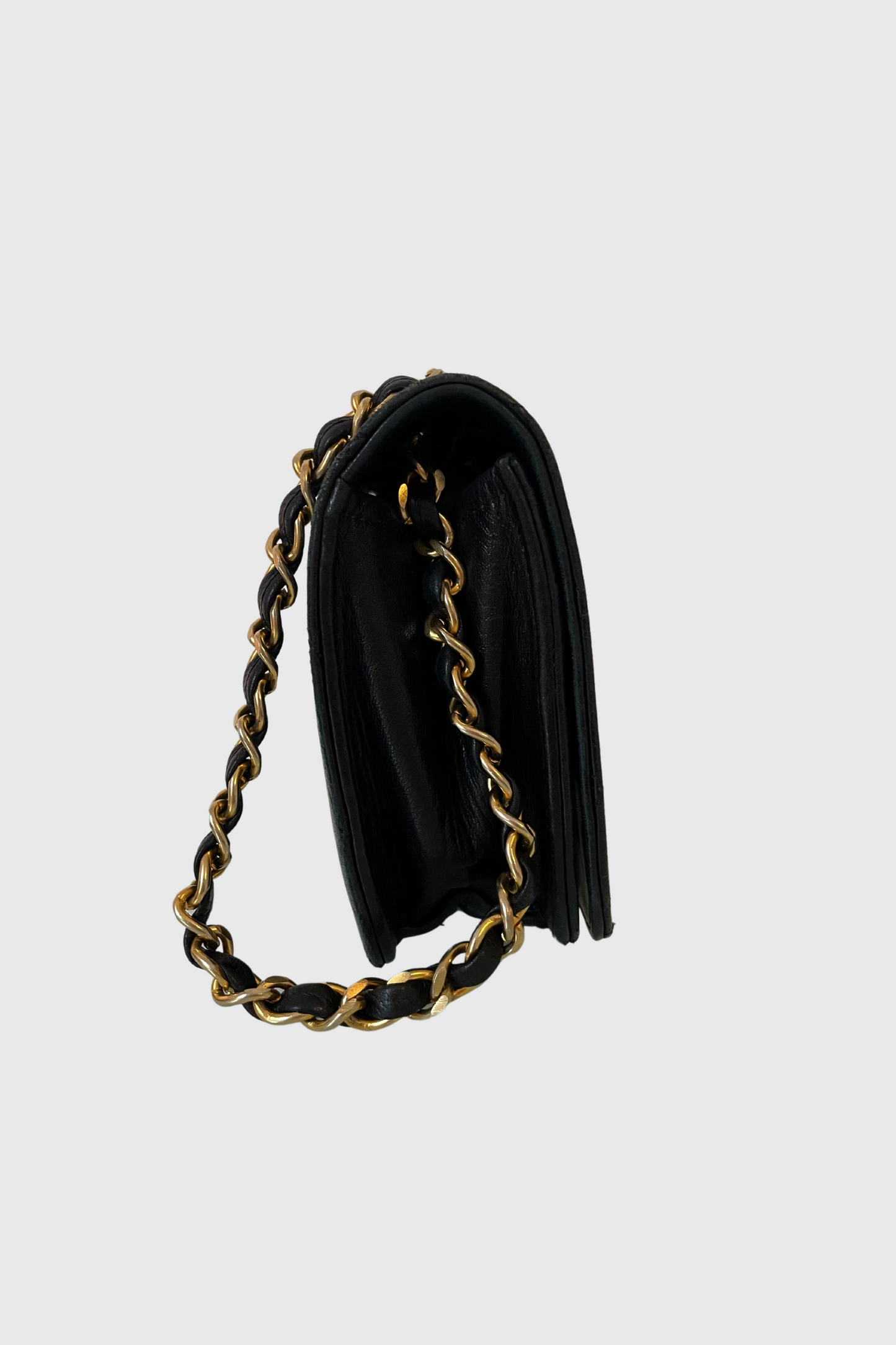 CHANEL Vintage Mini Flap Bag dunkelblau