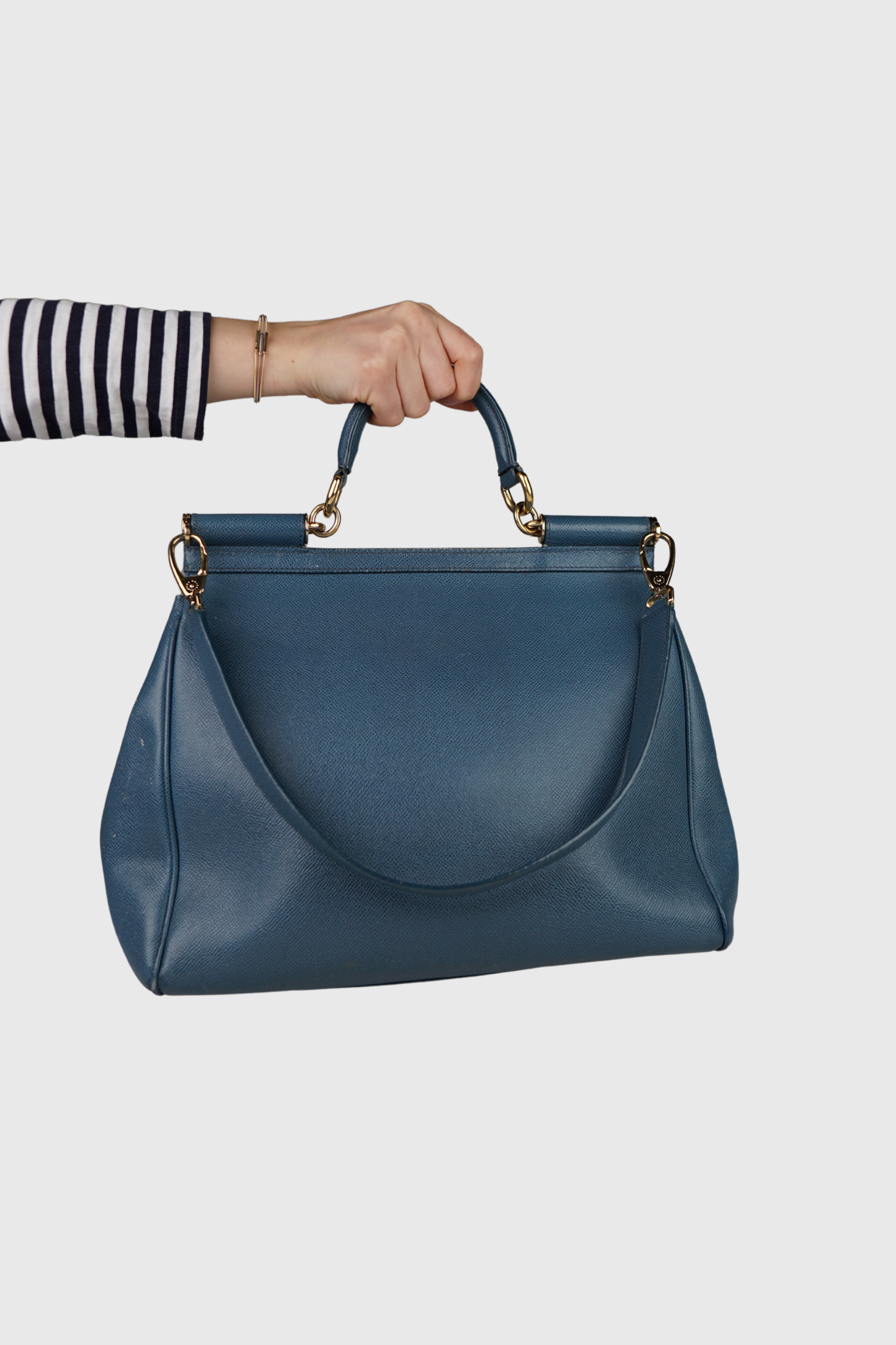 DOLCE & GABBANA Medium Sicily electric blue