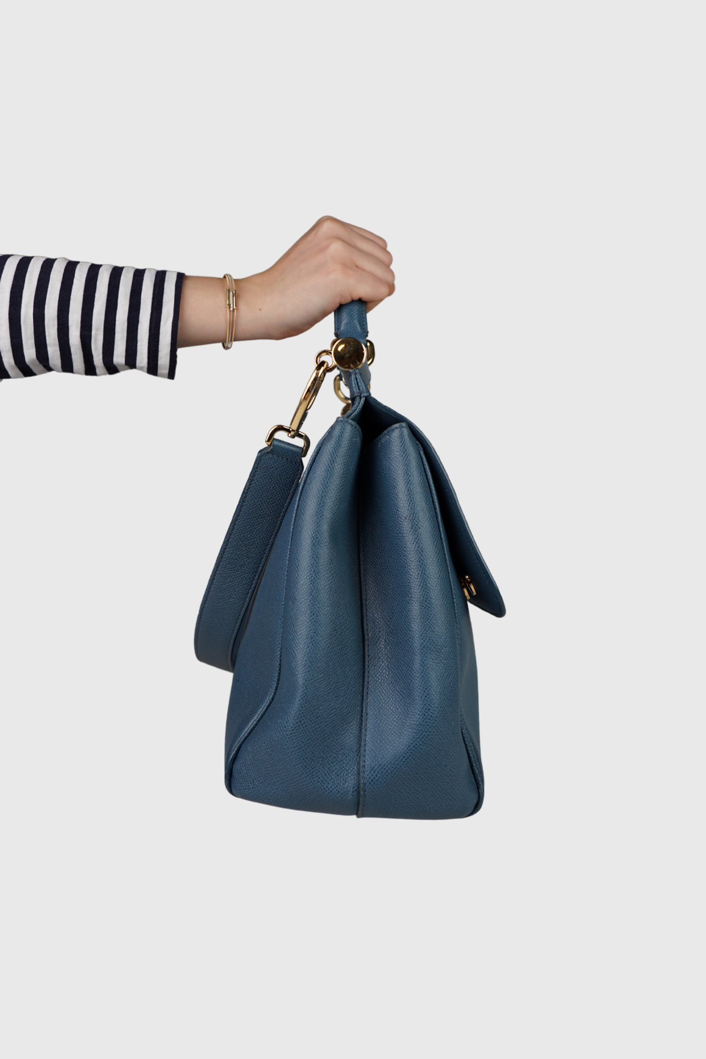 DOLCE & GABBANA Medium Sicily electric blue