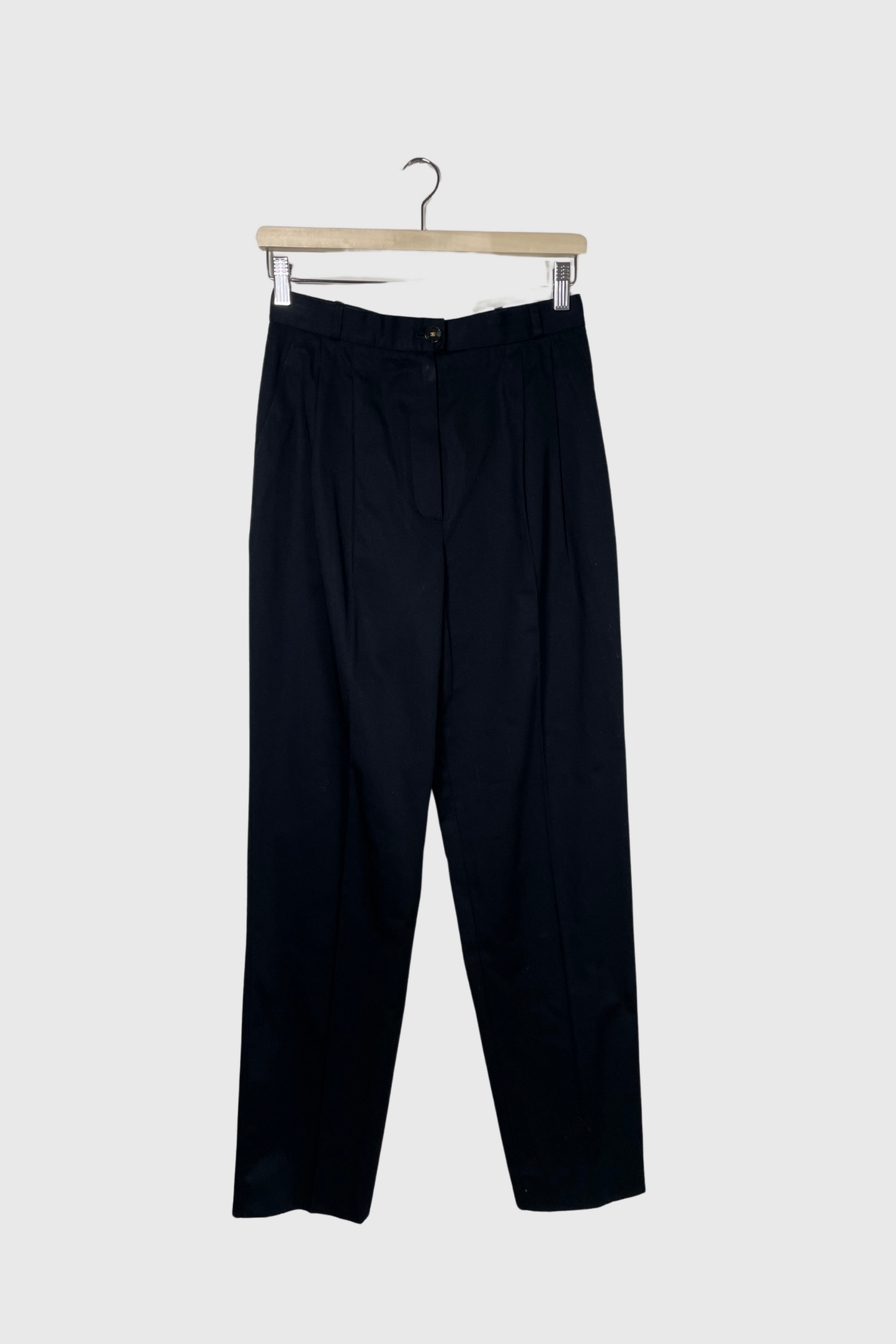 CHANEL Bundfaltenhose | 36