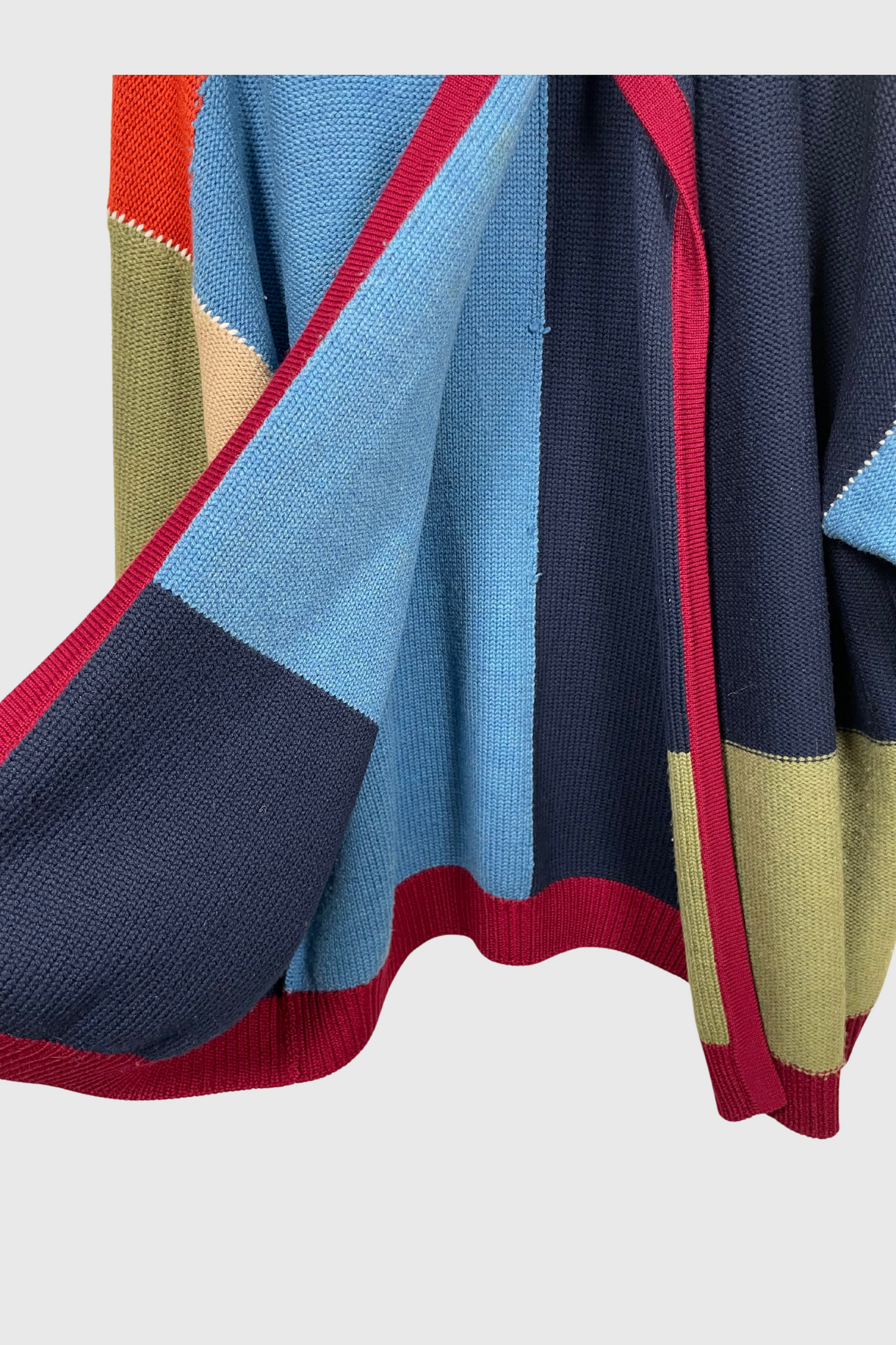 SEE BY CHLOÉ Patchwork Strickjacke | S