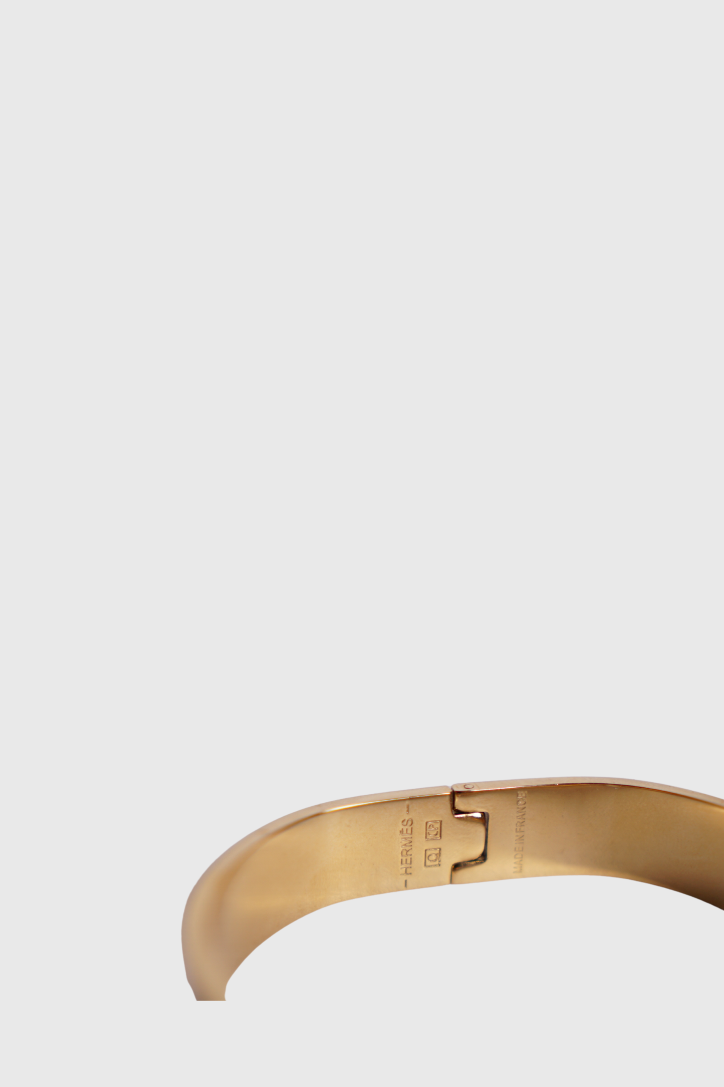 HERMÈS Clic H Armreif marron glace