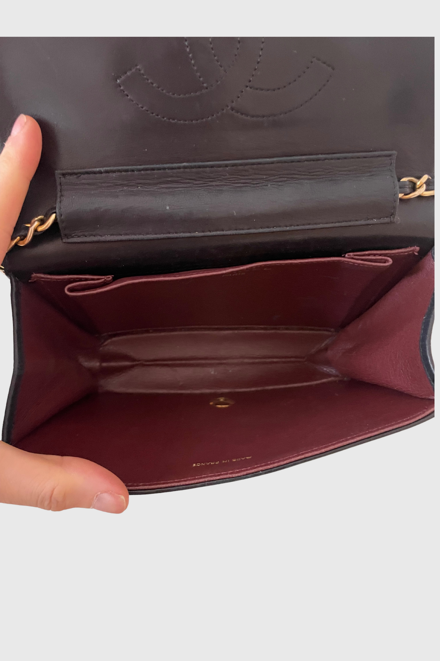 CHANEL Vintage Mini Flap Bag dunkelblau