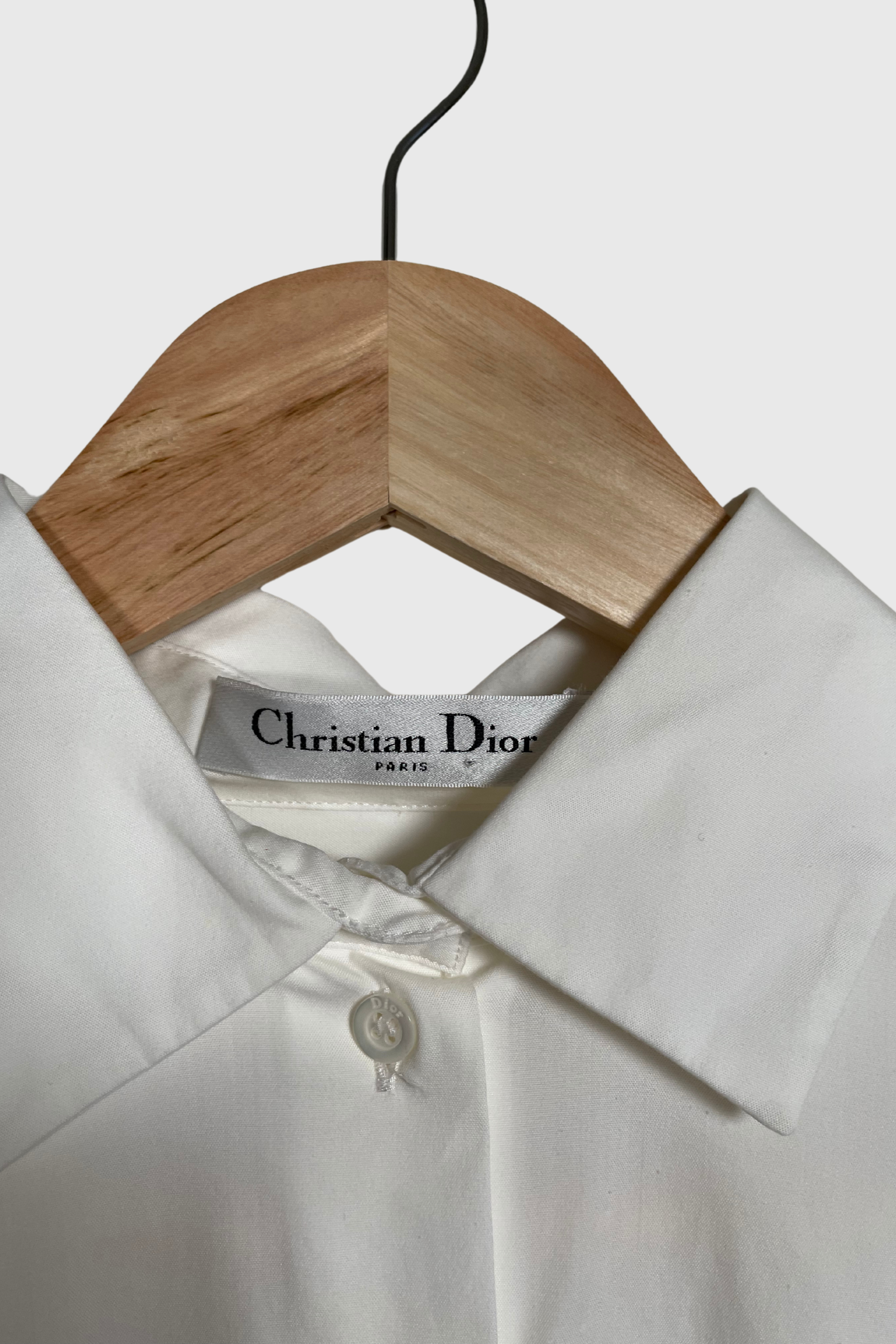 CHRISTIAN DIOR Bluse mit Bündchen | 36