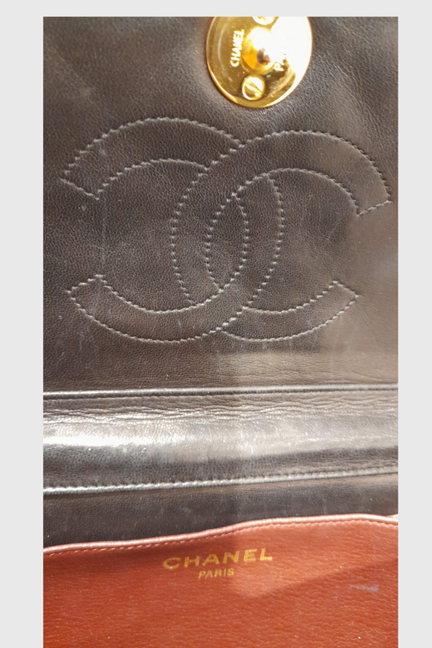 CHANEL Vintage Mini Flap Bag dunkelblau