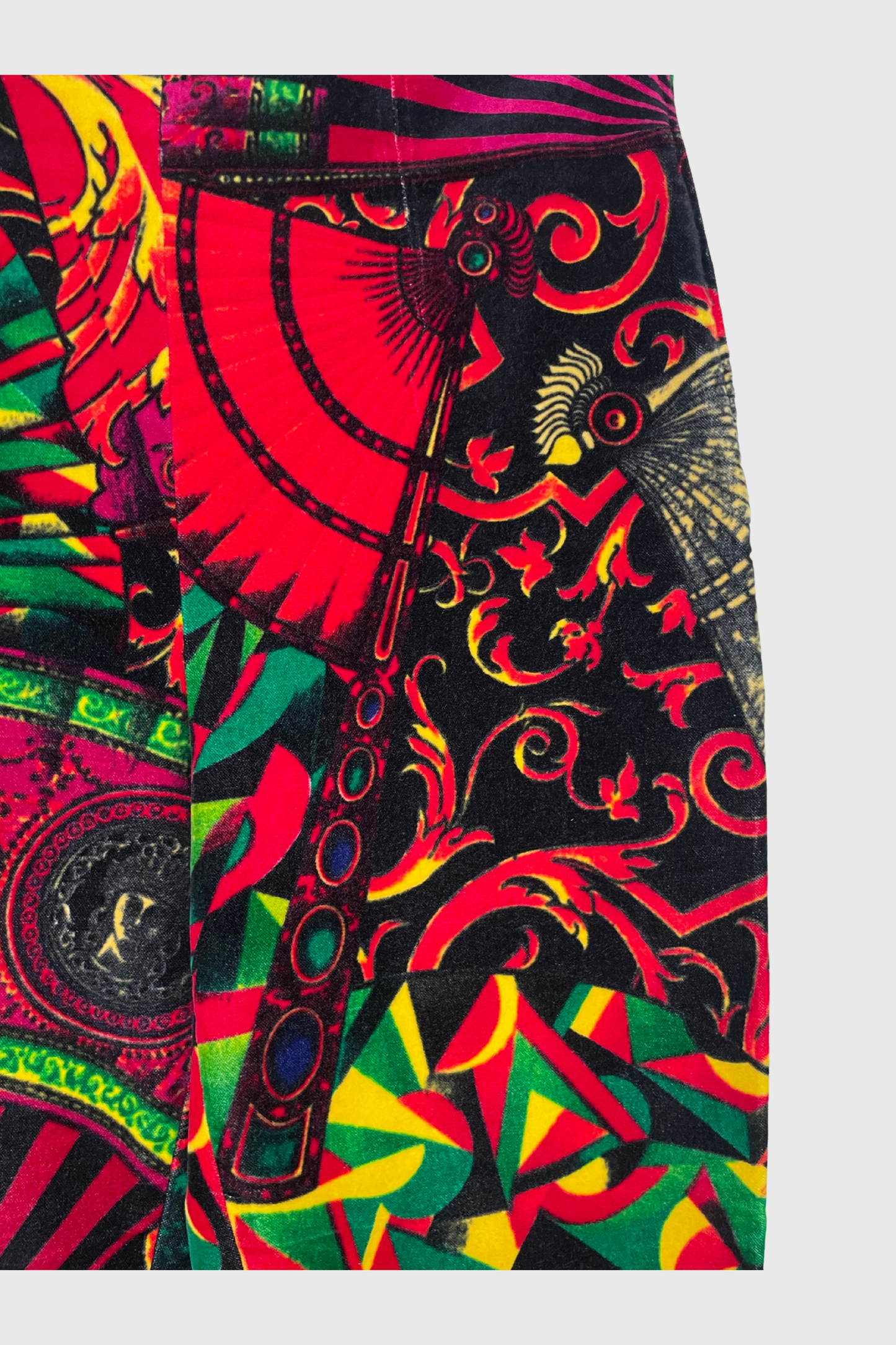 GIANNI VERSACE Hose Samt | 38