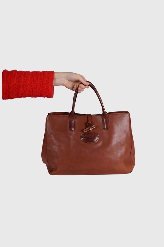 LONGCHAMP Heritage Roseau braun