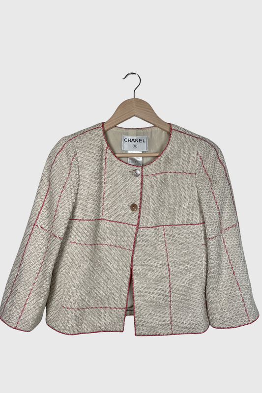CHANEL Tweed Blazer Cruise 2000 | 36