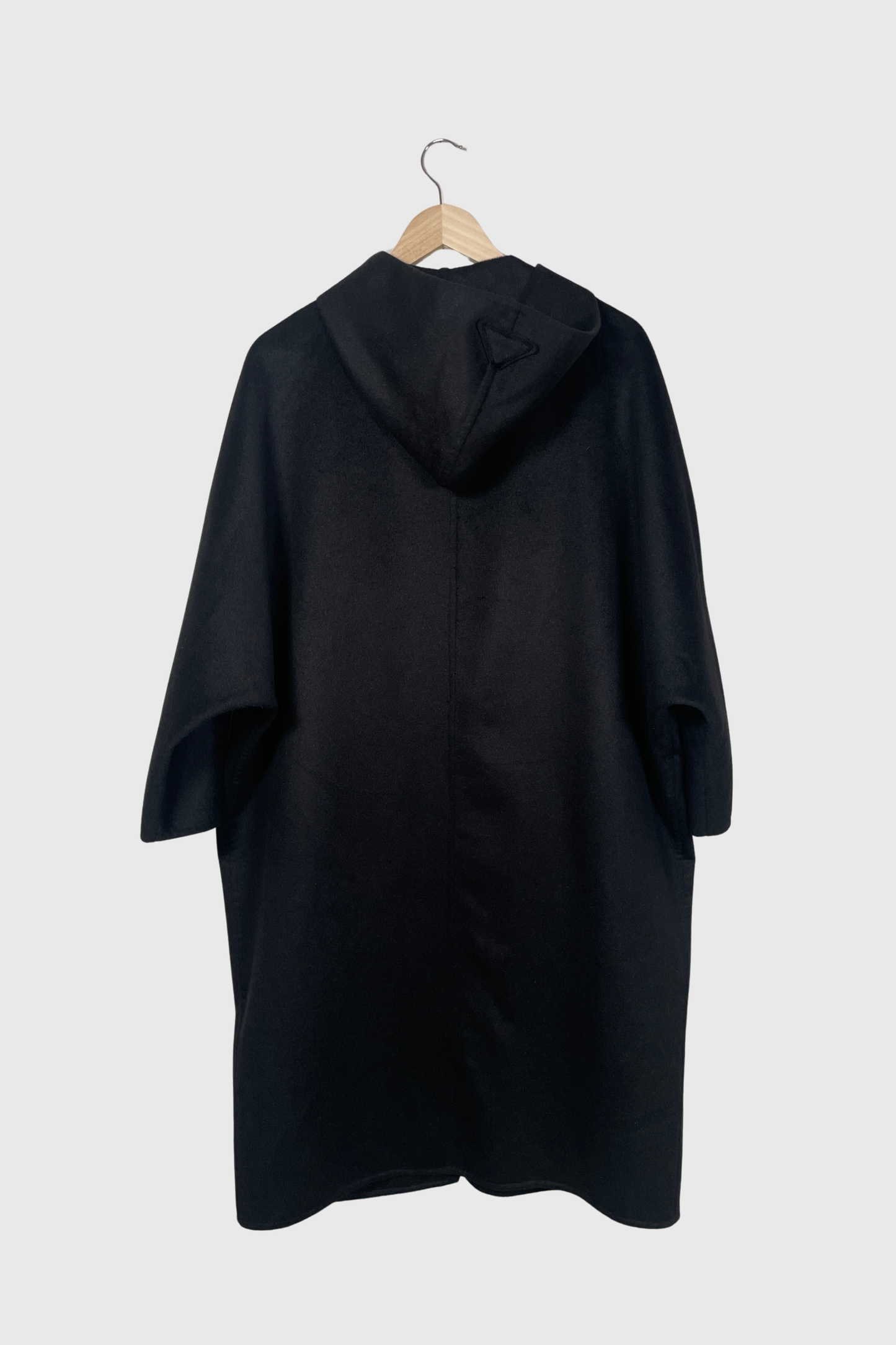 PRADA Mantel mit Kapuze F/W 2020 schwarz | 36