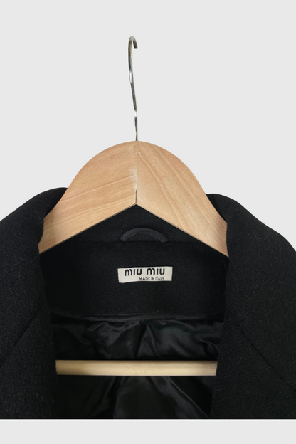 MIU MIU Mantel schwarz | 36