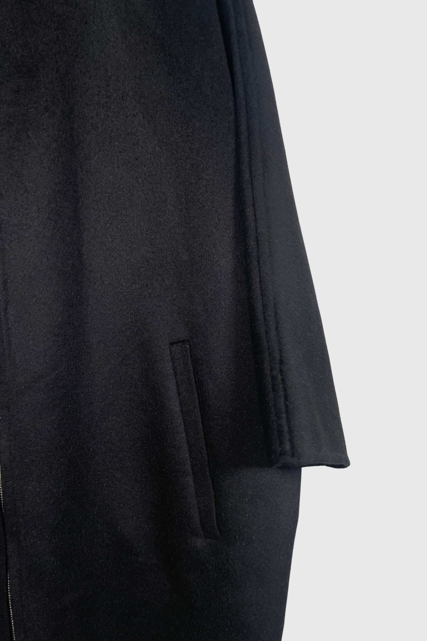 PRADA Mantel mit Kapuze F/W 2020 schwarz | 36