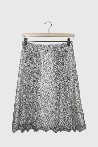 CHANEL Rock aus Spitze | 36