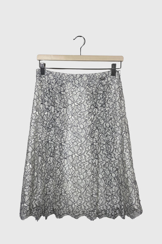 CHANEL Rock aus Spitze | 36