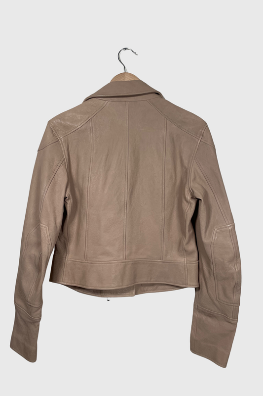 BELSTAFF Lederjacke rosa | 40