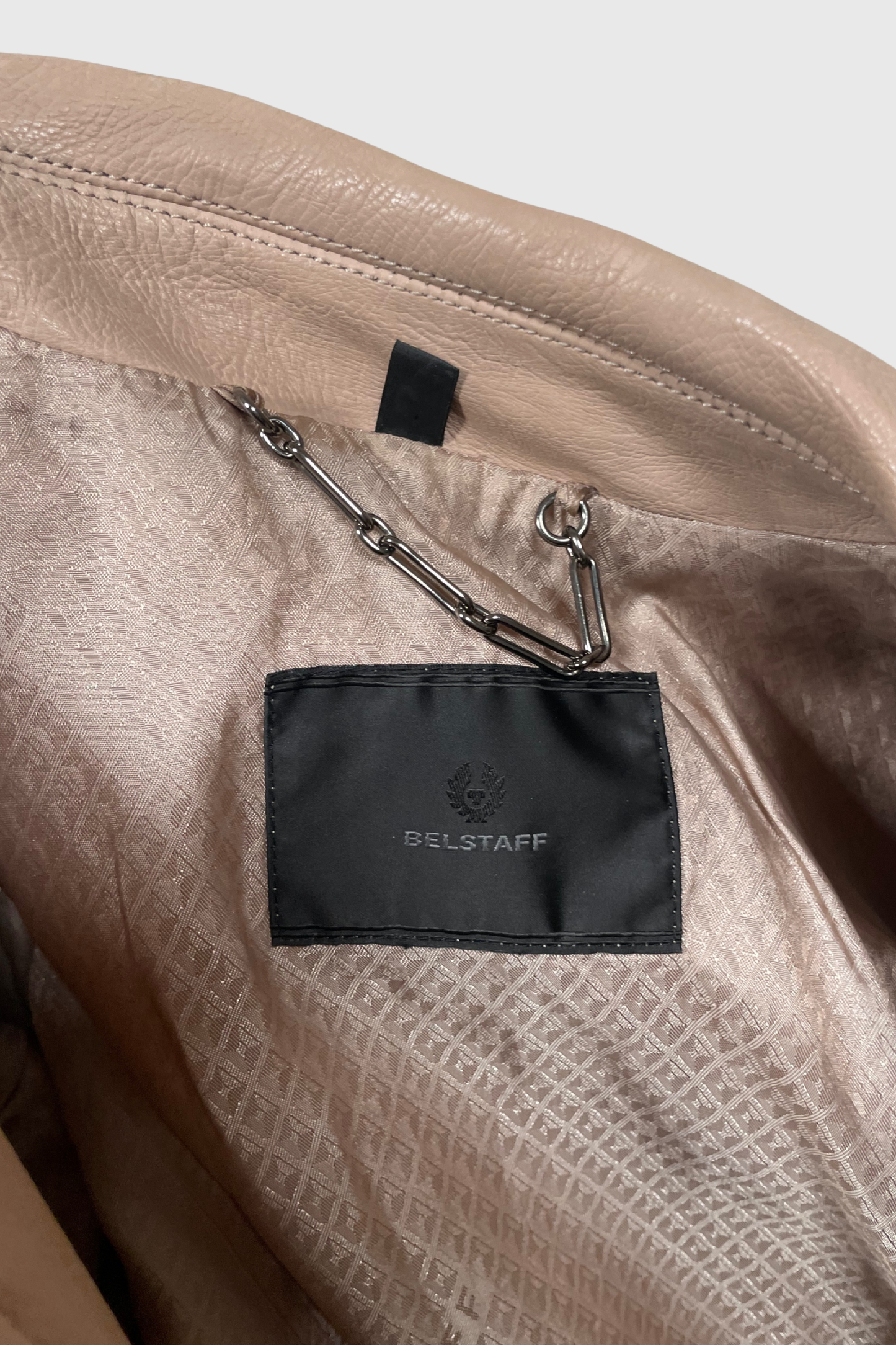 BELSTAFF Lederjacke rosa | 40