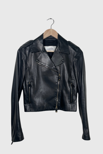 VALENTINO Rockstud Lederjacke | 32