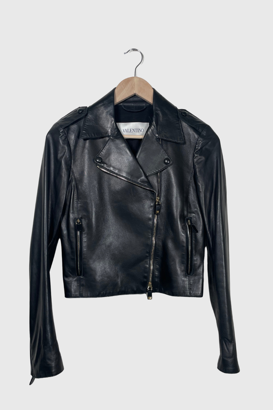 VALENTINO Rockstud Lederjacke | 32