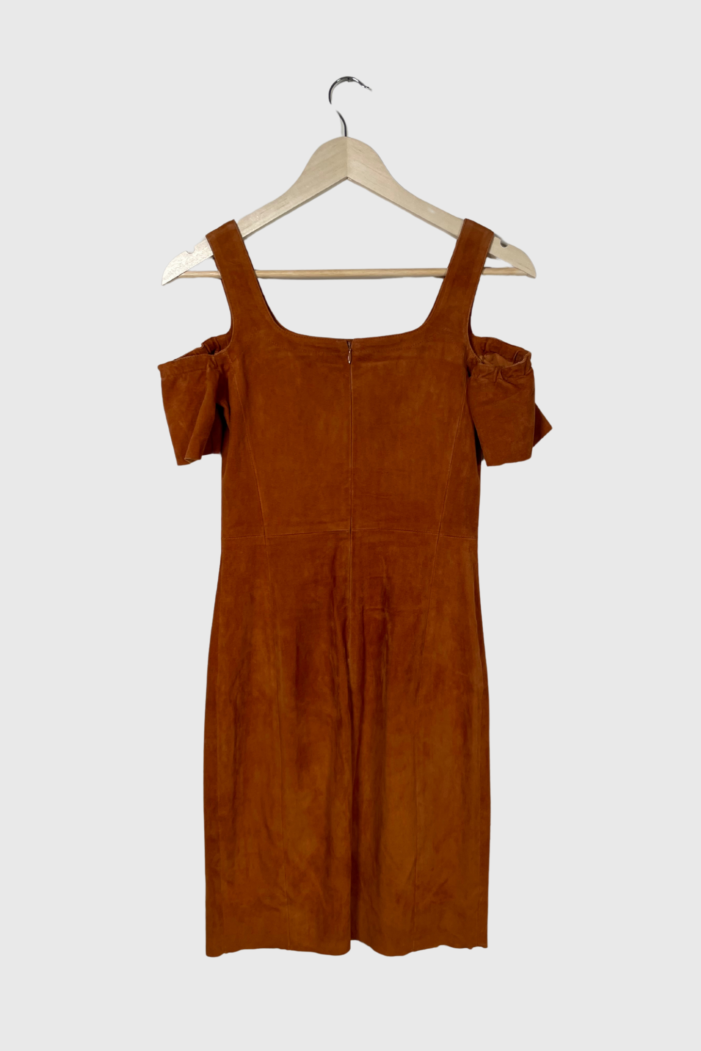 DROME Lederkleid | S